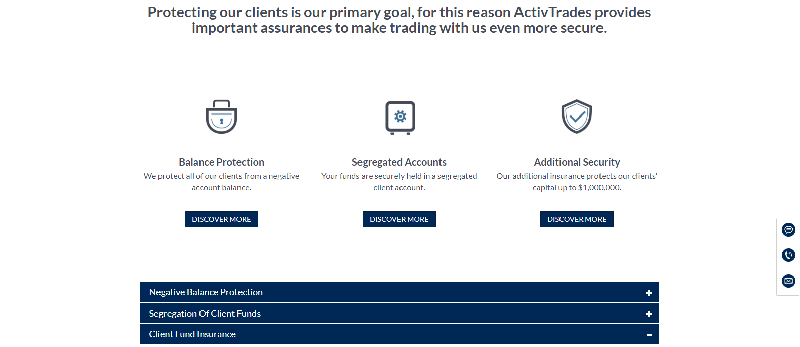 ActivTrades附加保险